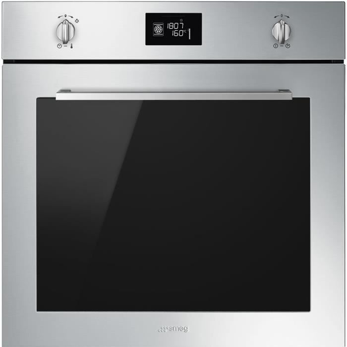 Smeg SFP6402TVX, Moyenne, Four électrique, 70 L, 70 L, 50 - 280 °C, A pyrolyse