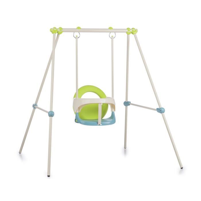 SMOBY Portique métal 1er âge Baby Swing - Hauteur 120