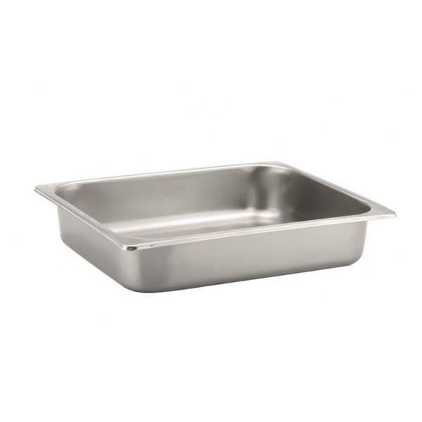 Conteneur Gastronorm 7 litres inox 1-2 profondeur 100 mm pour salades, légumes