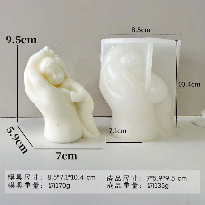 Moule À Bougie 3D Vénus Déesse - Vénus Déesse Bougie Moule Laocoon