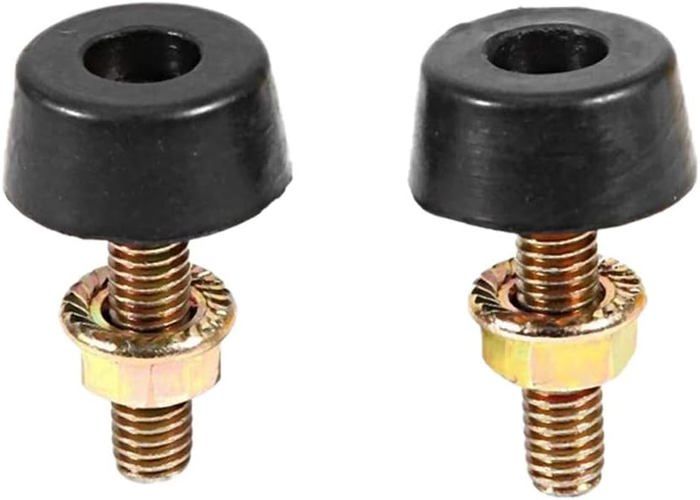 8 Vis De Fixation Pour Cales SPD - Vis Autobloquantes Pédales Vélo Tout Terrain, Acier Noir - 12