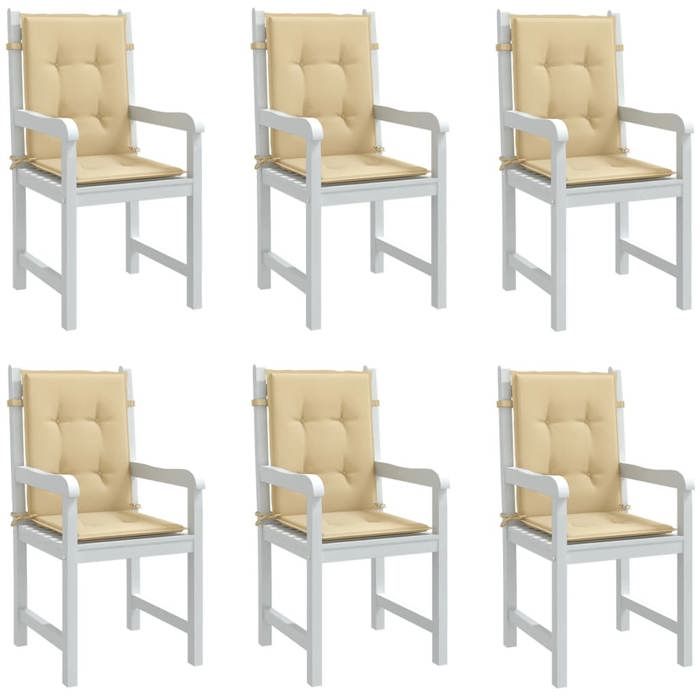 vidaXL Coussins à dossier bas - vue 4