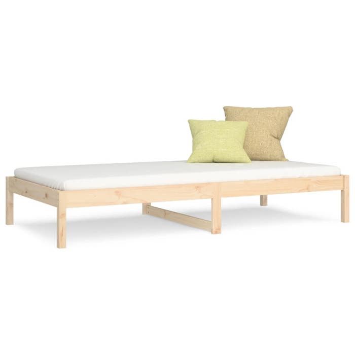 Lit simple Contemporain Banquette lit/Lit de jour sans matelas 90x190 cm bois de pin massif - 1 Place SP10511BED85876618