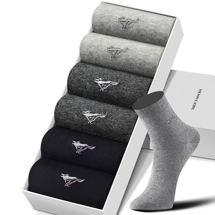 VITATA Chaussettes Homme Coton – Lot de Paires – Mi-Mollet