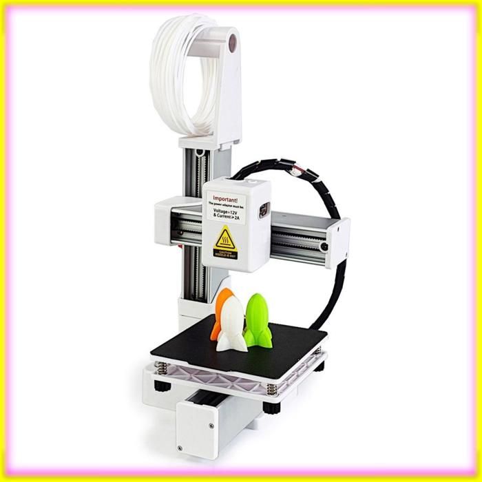 keenso Mini Imprimante 3D FDM Kit Complet - Précision Professionnelle Nouvelle Technologie dExtrusion Zone 100x100x100mm UE