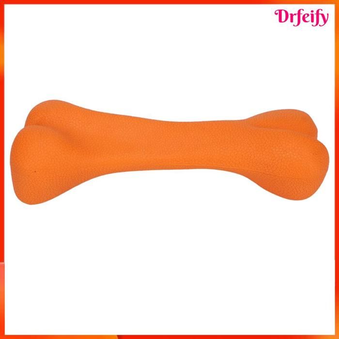 Jouet en os pour chien - AKOZON - OS L/S - Caoutchouc - Résistant aux morsures - Orange Jouet en os pour chien - AKOZON - OS L/S - Caoutchouc - Résistant aux morsures - Orange