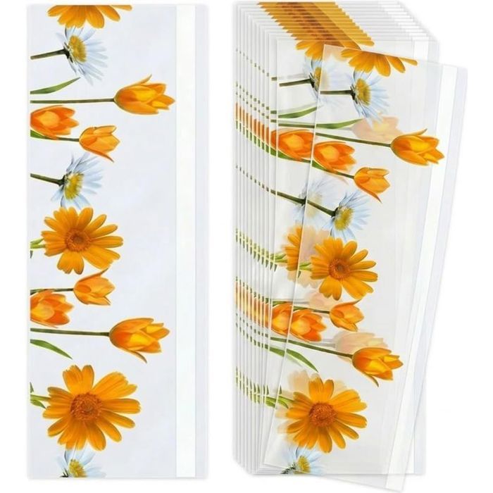 30 Pièces Mouches Piège Autocollant Adhésifs Autocollants à Mouches pour Fenêtre Piège Collant Jaune pour Insectes Volant