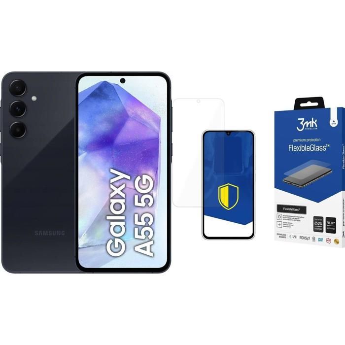 Samsung Galaxy A55 128 Gb Noir - vue 1