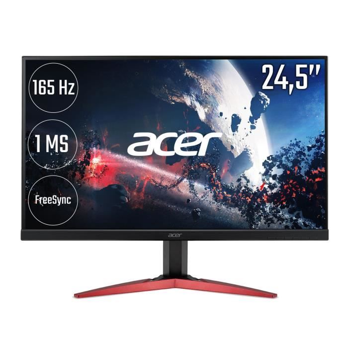 Ecran PC Gamer ACER KG251QJbmidpx - 24.5
