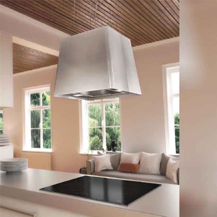 Hotte Cuisine Airforce Suspendue Inox Naos O 45cm Cuisissimo Achat Vente Hotte Cdiscount
