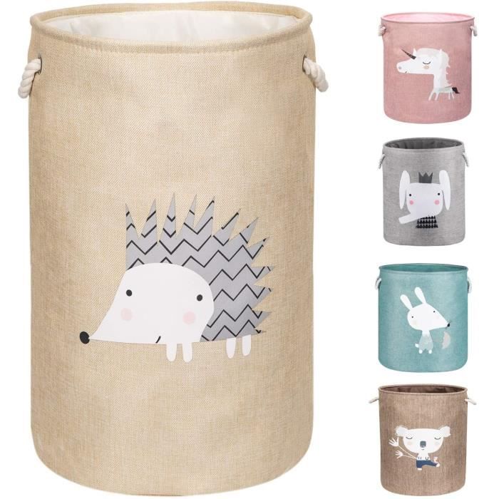 Panier à Linge Pliable Citrouille Motif Automne - 40x30x30cm, 36L, Revêtement PE, Rangement Jouets Ou Vêtements