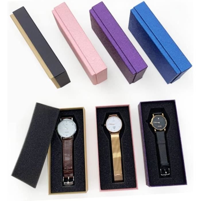 boîte cadeau bracelet montre avec coussin
