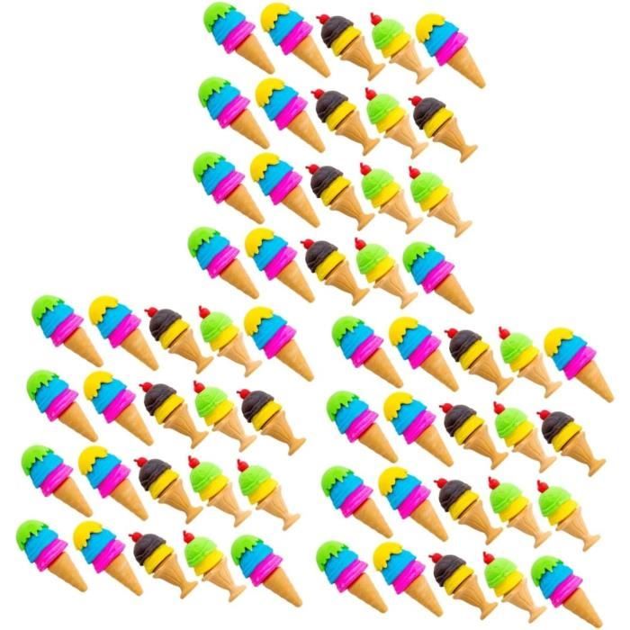 Tinc Lot de 6 gommes festives | Boîte de présentation de Noël | Parfait pour l'école, comme cadeau ou comme cadeau de Noël