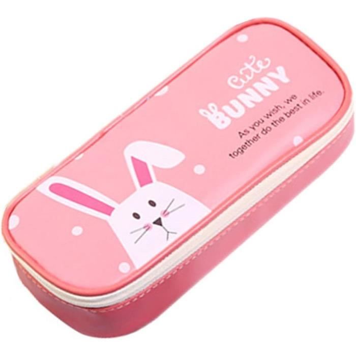 Étui École 2 En 1 En Silicone Souple,Porte-Stylos De Table,Thème Patte