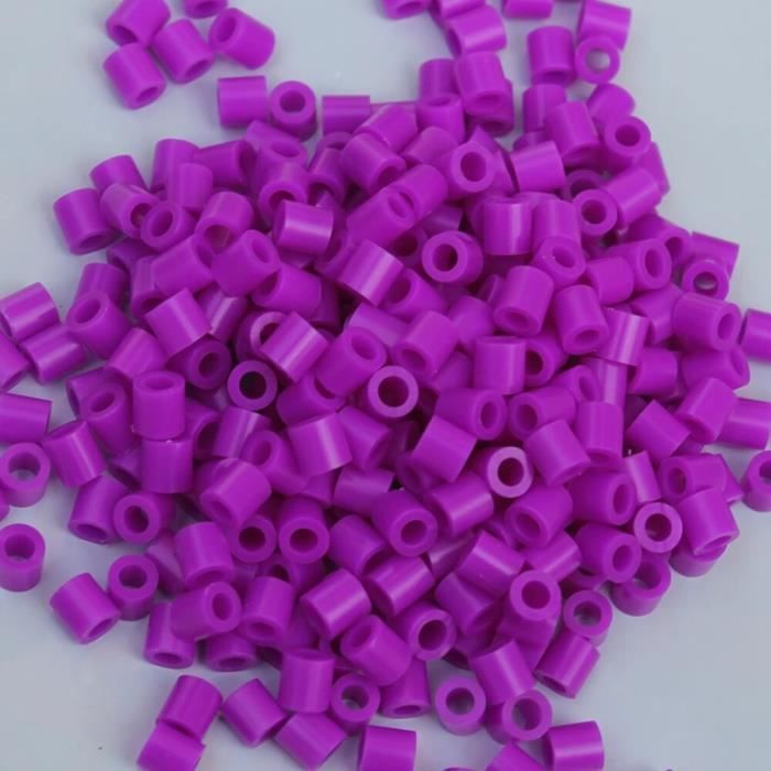 Hama Sac De Perles Fusibles Midi Environ 3000 Perles - Prune - Loisirs Créatifs Dès 5 Ans
