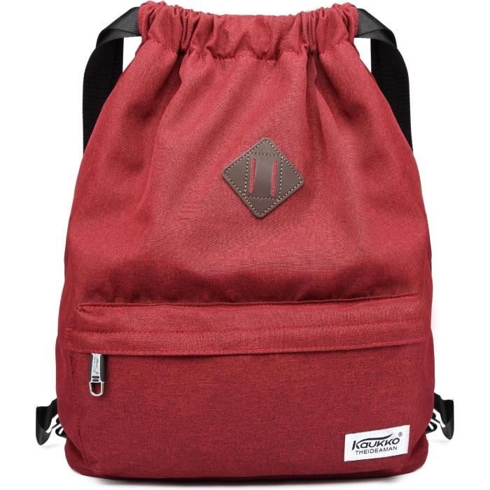 Sac à Cordon Enfant Dinosaure Imperméable – Sac Natation Séparation Sec/Humide + Compartiment Chaussures – Sac Plage Sport Garçon Fille
