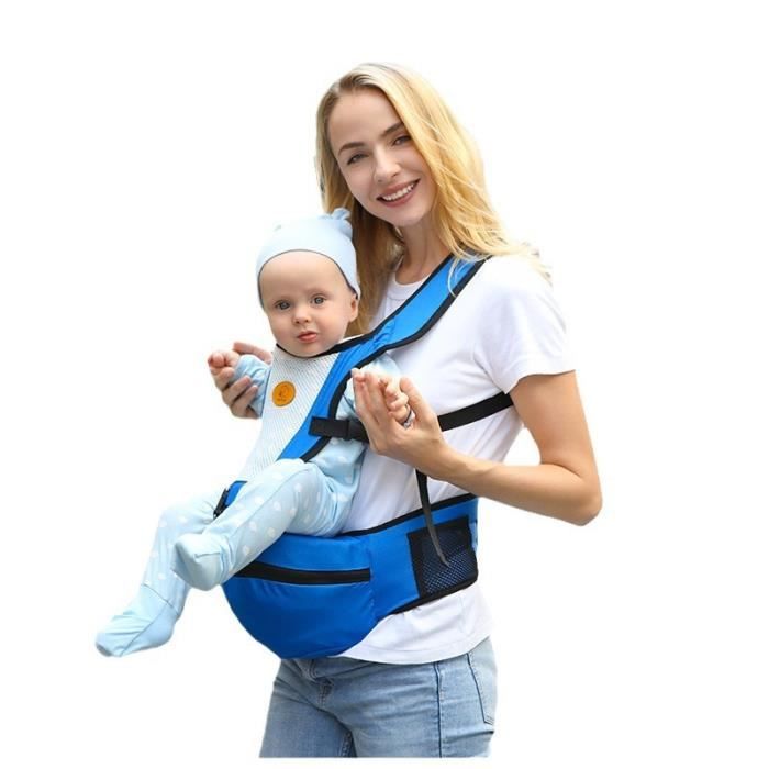Porte-Bébé Ergonomique Hanche 3 Positions - Naissance à 3 Ans (20 Kg) - Réglable, Respirant - Pour Parents - 9