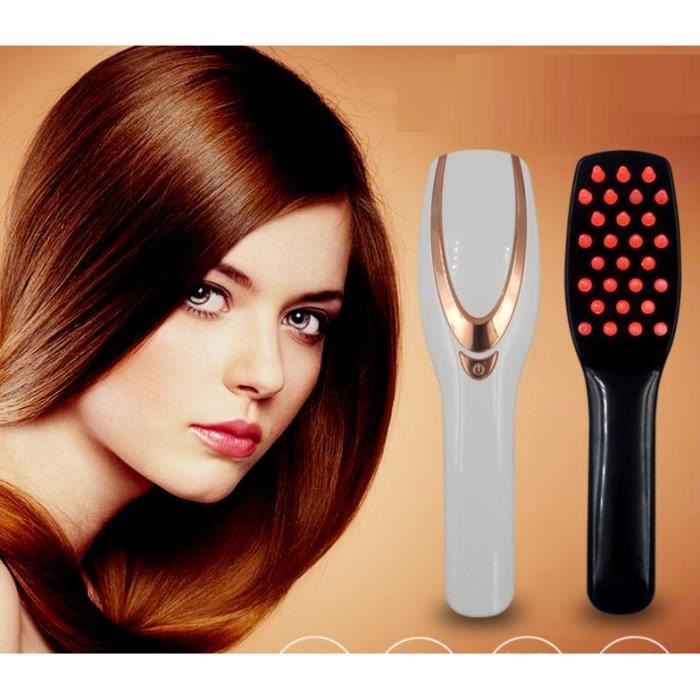 Masseur de tête électrique massage du cuir chevelu rechargeable USB Brosse  à cheveux femme Appareil de massage cadeau homme