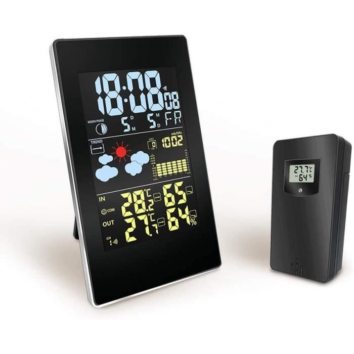 Station Météo Connectée La Crosse Technology SW403 - Écran Couleur J+4 Avec Wi-Fi - Prévisions Et Alertes