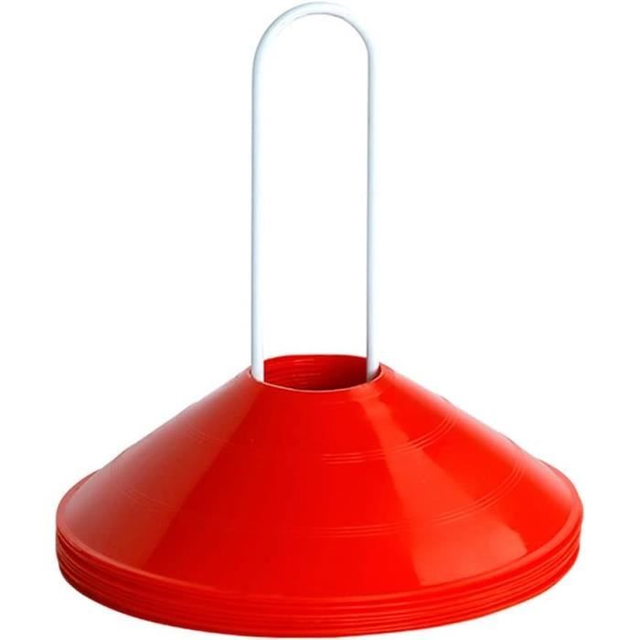 Lot De 15 Cônes D'Entraînement Plastique 18cm - Plots Signalisation 3 Couleurs Pour Sports Et Jeux