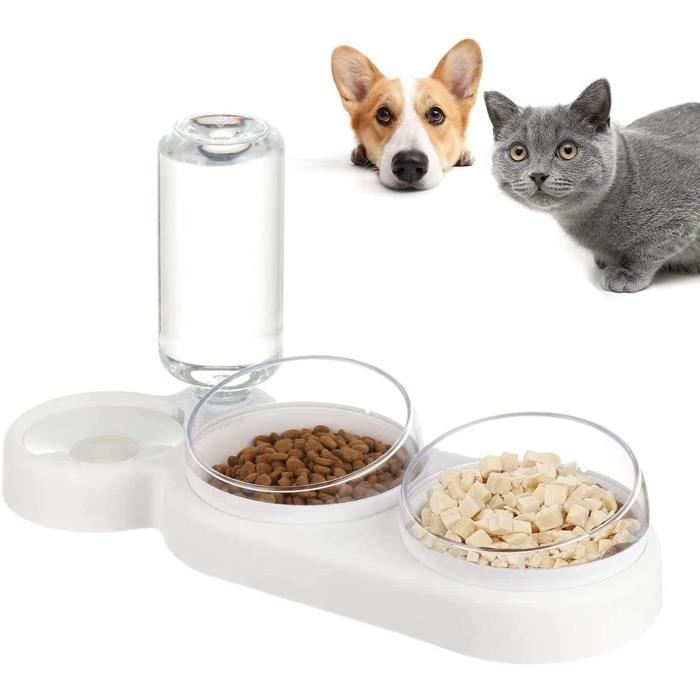 Comparer les prix de Gamelles pour animaux - Non spécifié - 3 en 1 - Blanc - Séparation Sec Humide - 38 x 135 cm