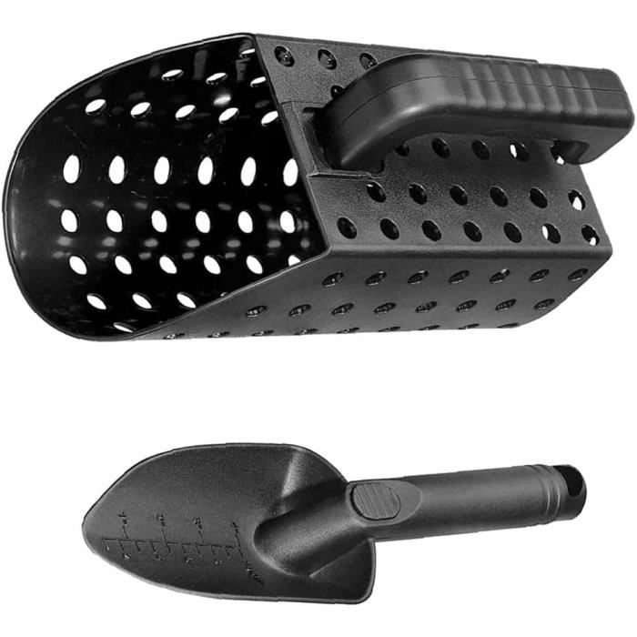 Pelle Tamisage Sable BOXOB - Outil Détachable Longueur Réglable Pour Plage, Ferme Et Nettoyage Poulailler