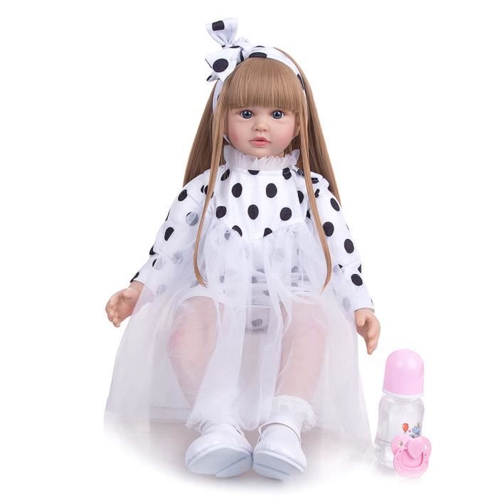 RUMOCOVO poup e Reborn pour b b fille belle poup e en tissu