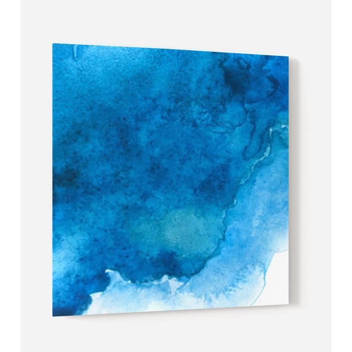 Fond De Hotte Aquarelle Bleue En Verre De Synthese L 60 X H 70 Cm Achat Vente Credence Fond De Hotte Aquarelle Cdiscount