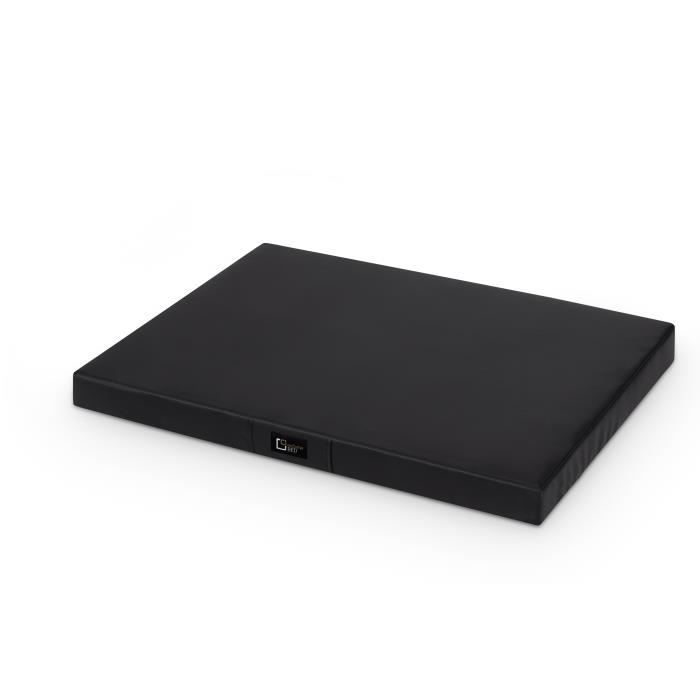Comparer les prix de Matelas pour chien - Cuir écologique – Tina 100 x 80 cm Noir