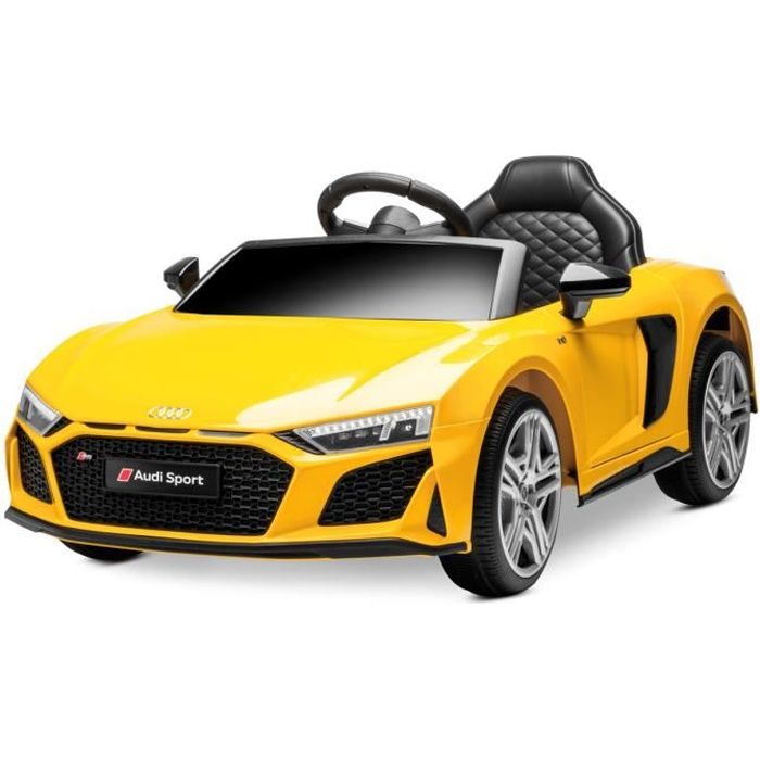 Voiture électrique pour enfants - Playkin - Audi R8 yellow - Batterie 12V -  Télécommande - Cdiscount Jeux - Jouets