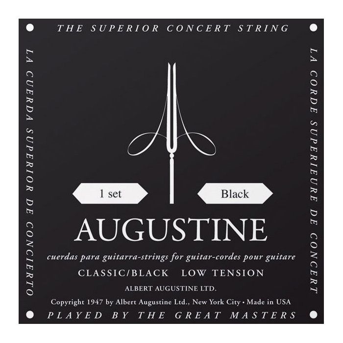 Jeu de cordes Noir pour guitare classique : Améliorez votre son et votre style