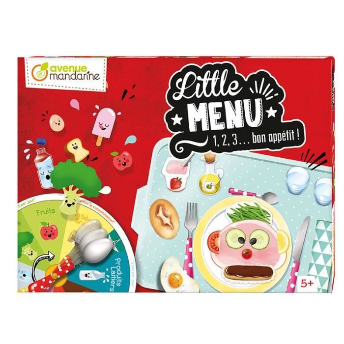Jeux de société enfants - Little menu - Jeu de plateau d'apprentissage - 5  ans et + 28 cm - Cdiscount Jeux - Jouets