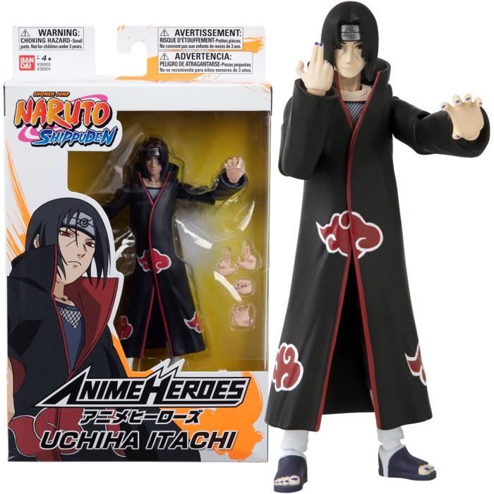 Anime Heroes Naruto Shippuden Figurine Anime Heroes 17 Cm Itachi Uchiwa -  Jeux - Jouets BUT