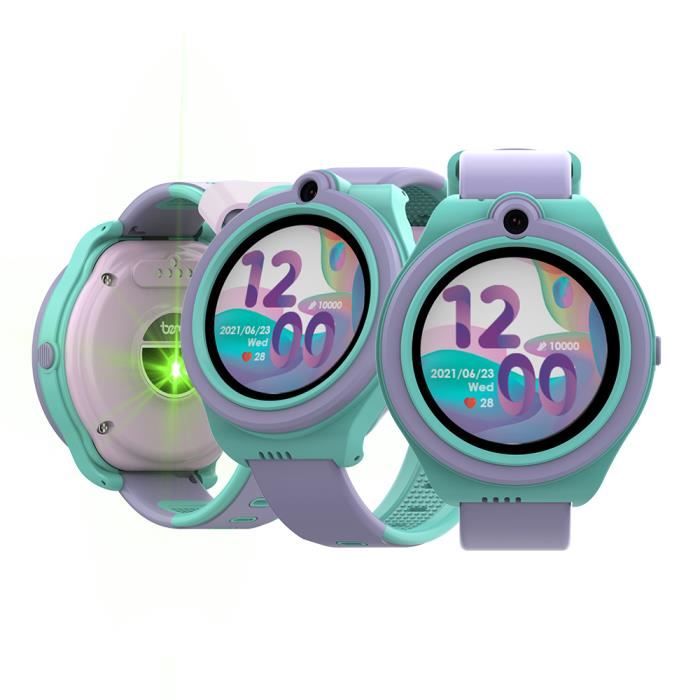 Montre connectée enfants Bemi Linko 4GLTE écran rond thermomètre GPS appels vidéo - vue 3