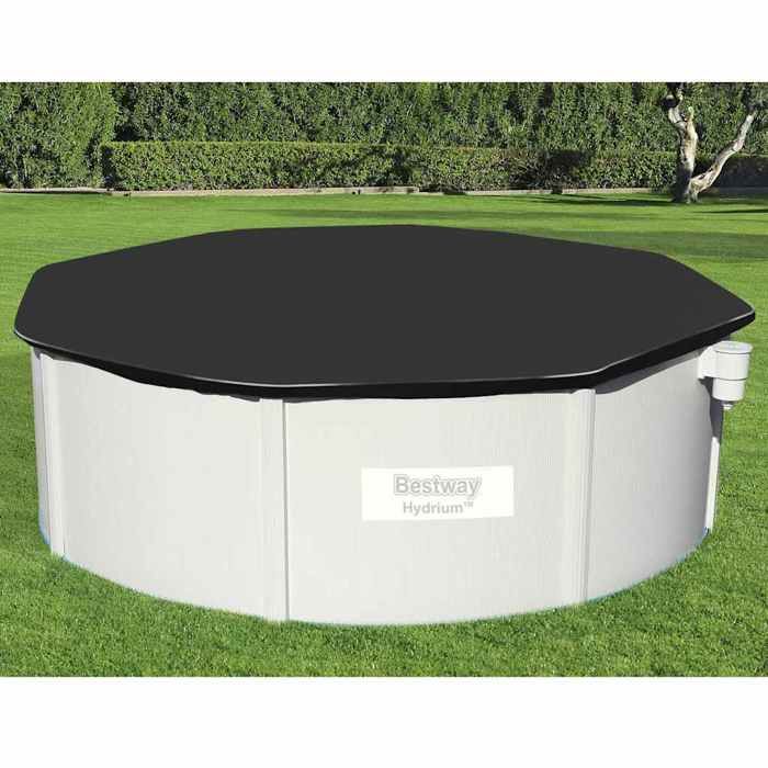 Bestway Couverture de piscine Flowclear Gris - vue 2