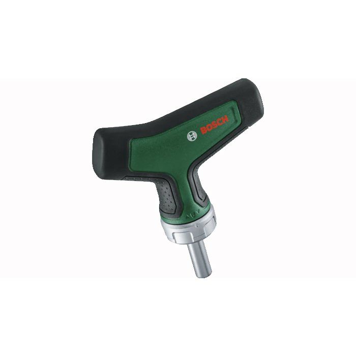 Bosch Tournevis à cliquet à embout et poignée en T 36 dents porte embout magn 14 poignée Softgrip