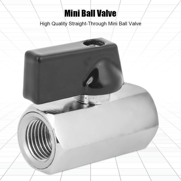 GOTOTOP Vanne à Boisseau Sphérique En Laiton Robinet à Boisseau