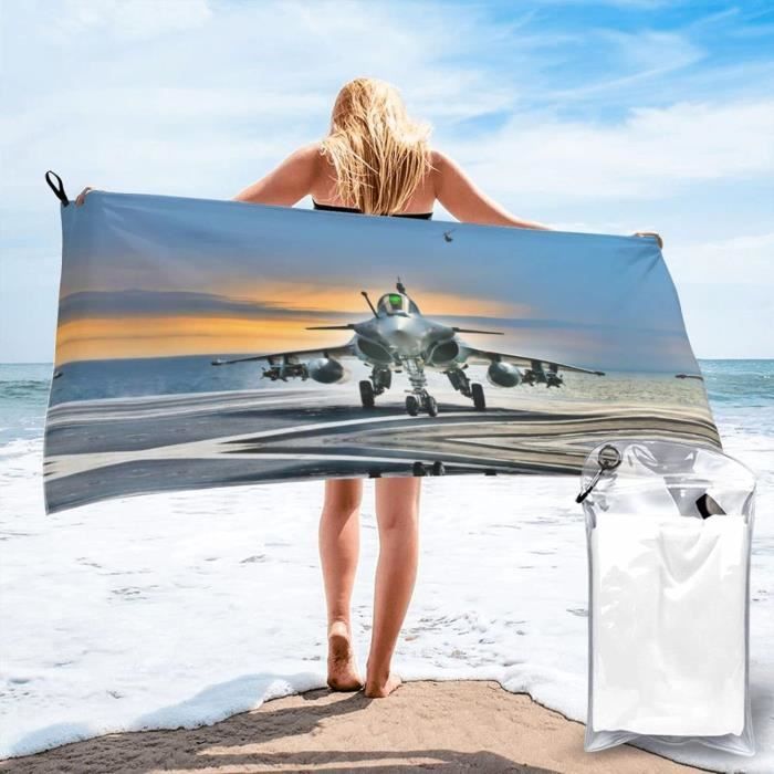 FFLSDR Serviette De Plage Ecosse Drapeau Microfibre Grande Serviette De Bain Pour Adultes Couverture De Plage Absorbante à Séchage Rapide 80X130CM