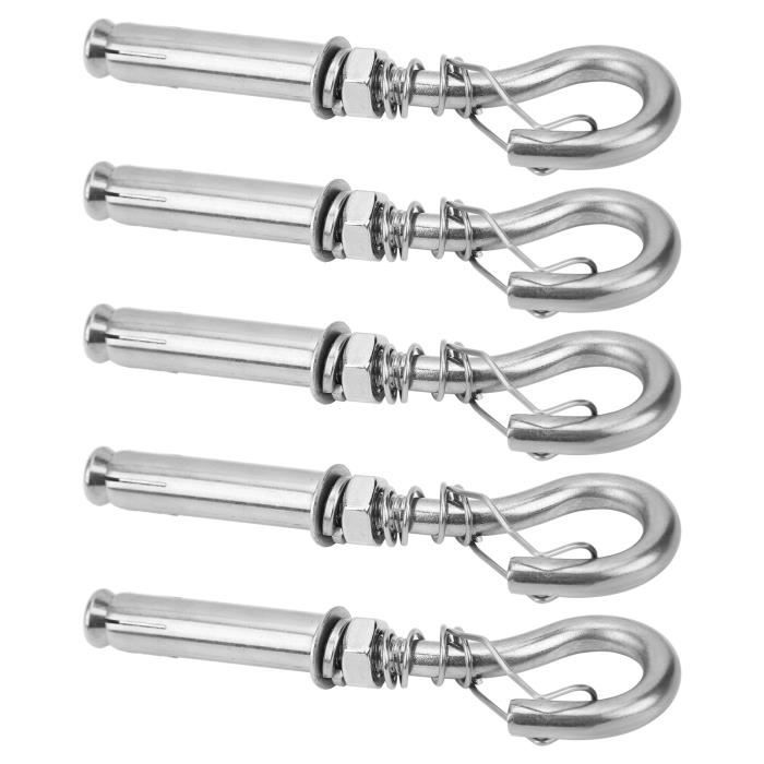 Lot De 8 Manilles à Vis Marine En Acier Inoxydable 304 - Diamètre 4mm (5/32") - Pour Gréement Bateau