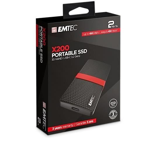 EMTEC X200 Portable SSD Power Plus 2.0TB - vue 6
