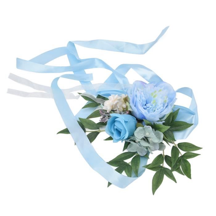 FAUSSE FLEUR ROSE Dossier De Chaise Mariage Fleurs Décorations Banc EUR