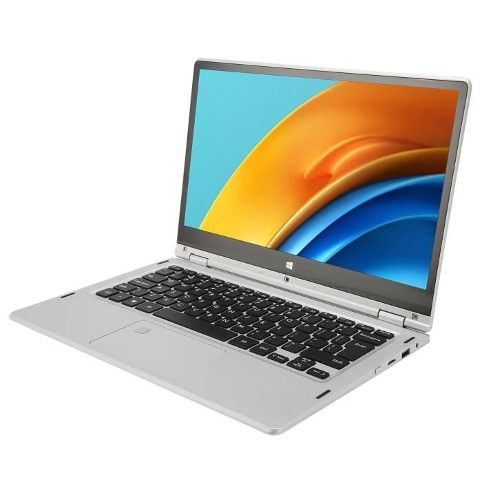Fdit Ordinateur portable 1 To Ordinateur portable 13,3 pouces Quad Core CPU 16 Go de RAM 1 To de ROM Lecteur d'empreintes digitales