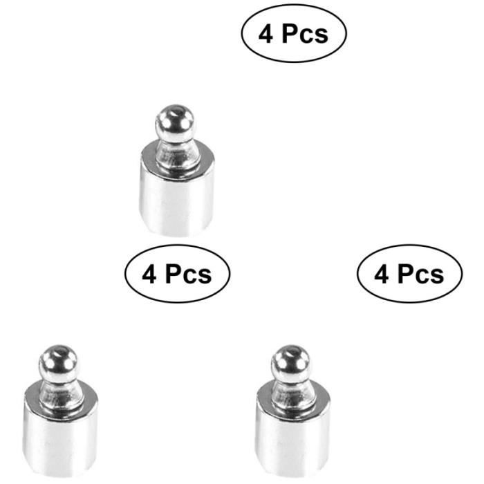 Poids D'Étalonnage SOURCING MAP 1kg M2 Acier Chromé Pour