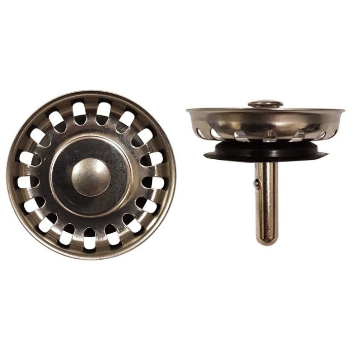 PANIER/BOUCHON DIAMETRE 52MM POUR BONDE DIAMETRE 70MM