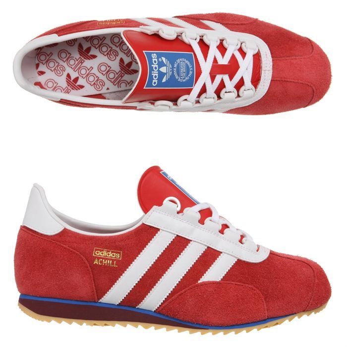basket adidas rouge homme