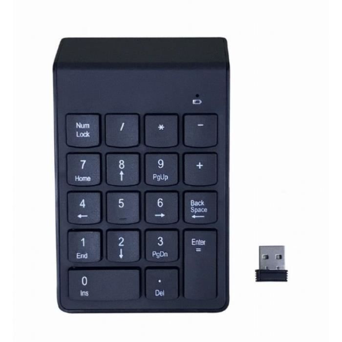 Clavier Numérique Gembird Kpd w 02 Sans Fil
