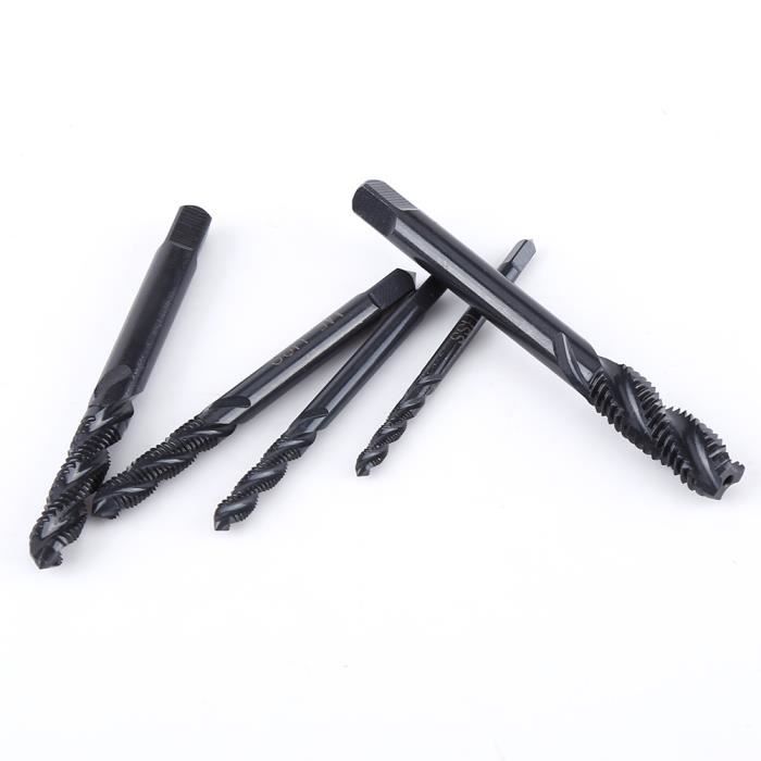 GOTOTOP taraud à vis 5 pièces filetage métrique M3-M8 main droite ...