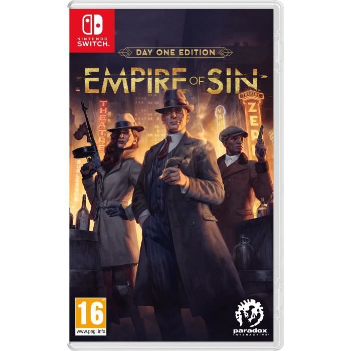 Empire Of Sin Day One Edition Jeu Switch