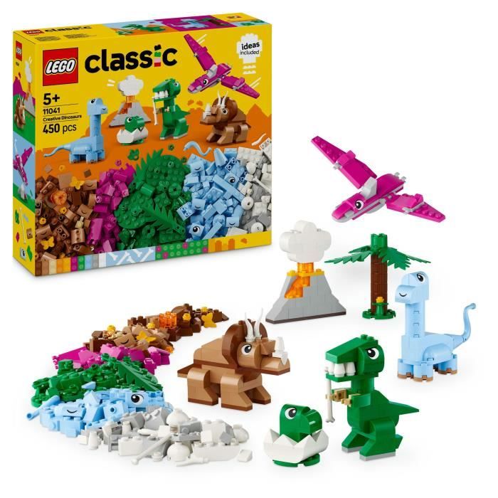 Lego Classic Les Dinosaures Créatifs 11041 Lego La Boite - vue 4