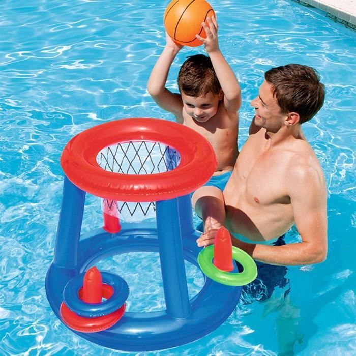 Piscine Enfant Et� Jeux ext�rieurs Adresse Intex Jeu Basket Flottant Gonflable 